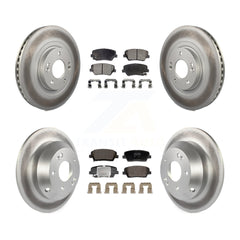 Transit Auto KGF-103000 Disc Brake Kit for 2013-2016 Kia Sorento, Hyundai Santa Fe Sport - Front and Rear