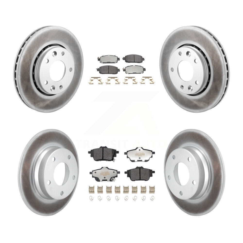 Transit Auto KGF-103001 Disc Brake Kit for 2020-2023 Nissan Sentra - Front and Rear