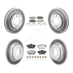 Transit Auto KGF-103001 Disc Brake Kit for 2020-2023 Nissan Sentra - Front and Rear