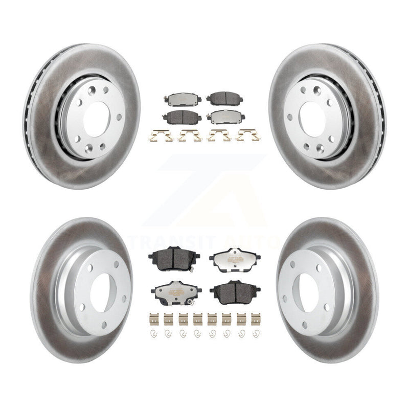 Transit Auto KGF-103001 Disc Brake Kit for 2020-2023 Nissan Sentra - Front and Rear