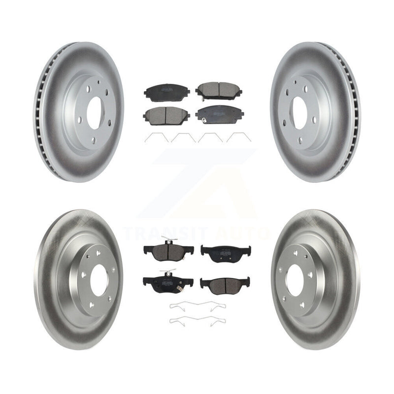 Transit Auto KGF-103004 Disc Brake Kit for 2020-2023 Mazda CX-30 - Front and Rear