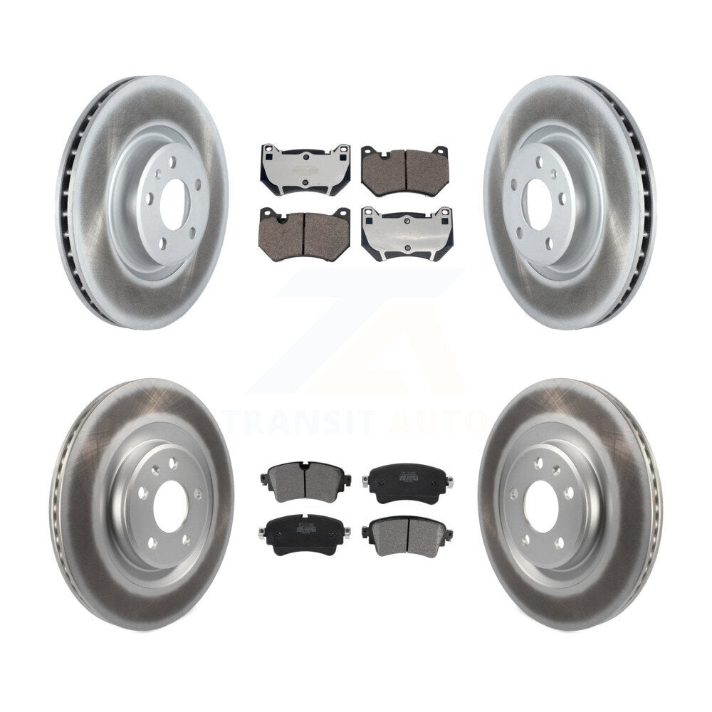 Transit Auto KGF-103006 Disc Brake Kit for 2018 Audi Q5 - Front and Rear