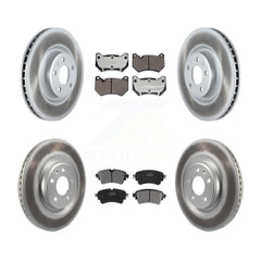 Transit Auto KGF-103006 Disc Brake Kit for 2018 Audi Q5 - Front and Rear