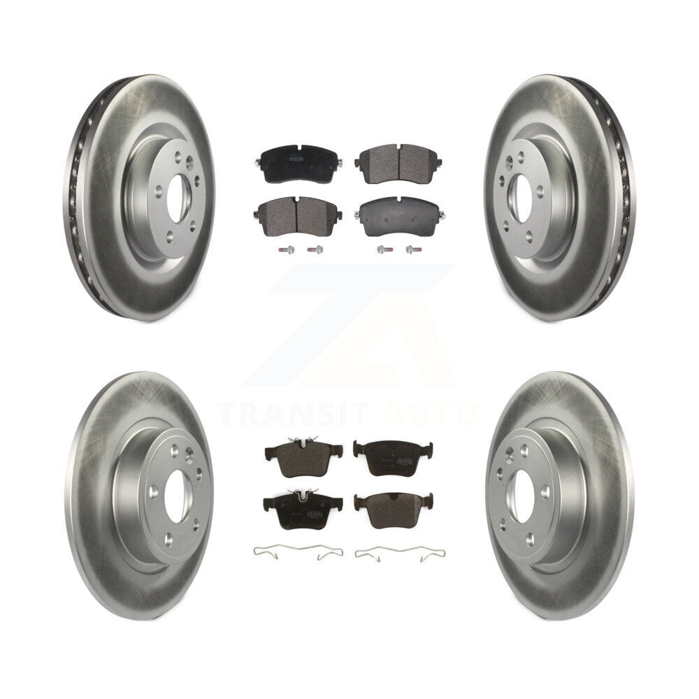 Transit Auto KGF-103007 Disc Brake Kit for 2018-2020 Jaguar E-Pace - Front and Rear