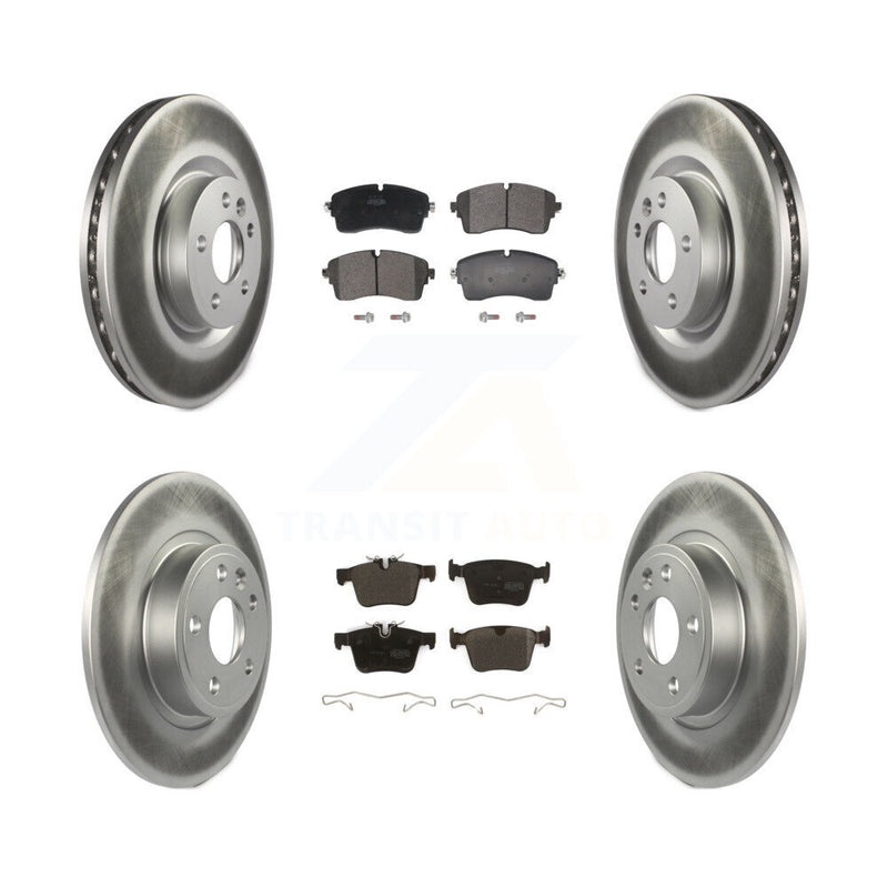 Transit Auto KGF-103007 Disc Brake Kit for 2018-2020 Jaguar E-Pace - Front and Rear