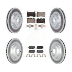 Transit Auto KGF-103009 Disc Brake Kit for 2017-2019 Tesla S, Tesla X - Front and Rear