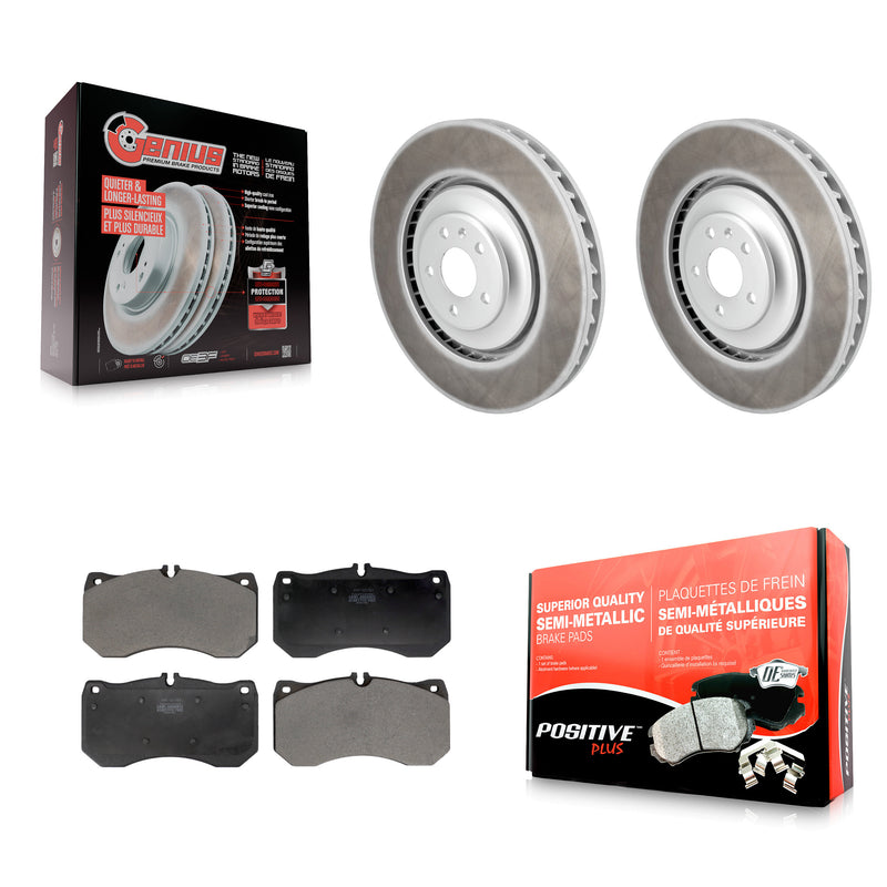 Transit Auto KGF-103024 Disc Brake Kit for 2013-2018 Audi A7 Quattro, Audi A8 Quattro and More - Front