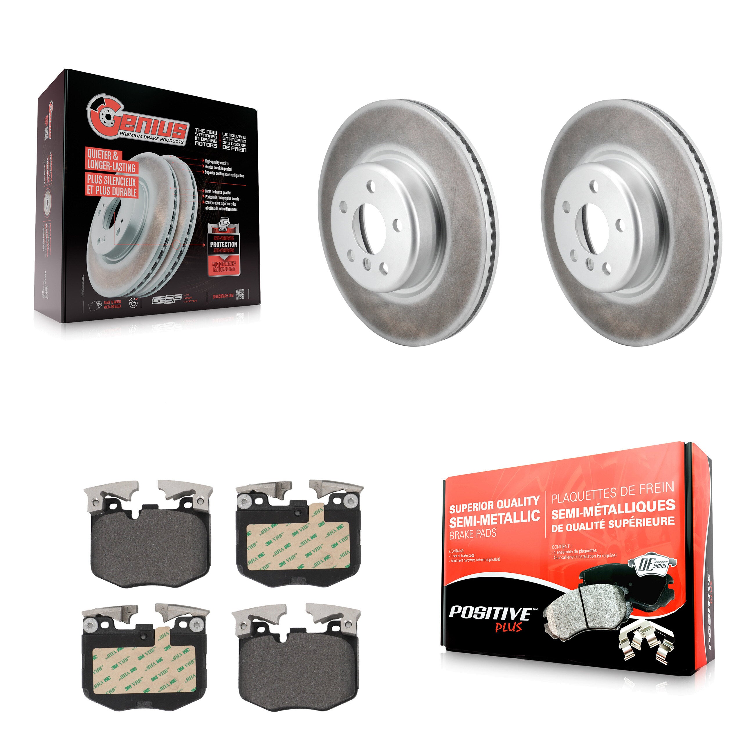 Transit Auto KGF-103035 Disc Brake Kit for 2021-2023 Toyota GR Supra - Front