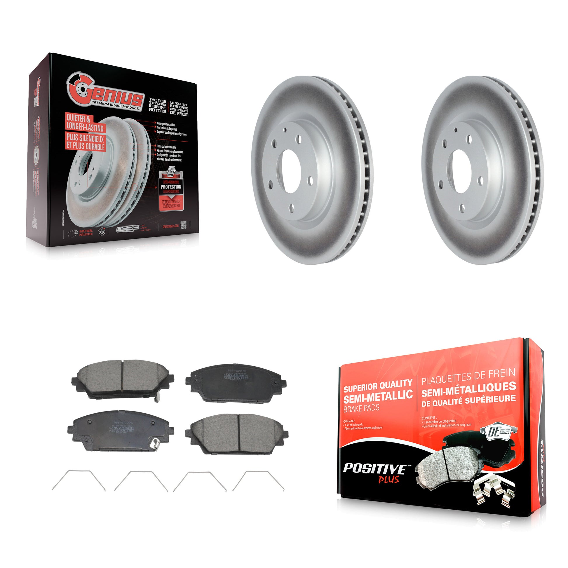 Transit Auto KGF-103041 Disc Brake Kit for 2020-2023 Mazda CX-30 - Front