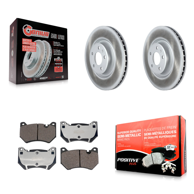 Transit Auto KGF-103045 Disc Brake Kit for 2018-2023 Audi Q5, Audi Q5 Sportback - Front