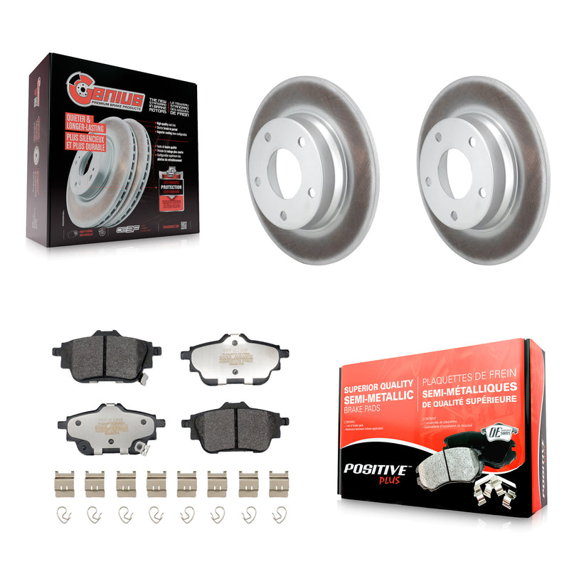 Transit Auto KGF-103056 Disc Brake Kit for 2020-2023 Nissan Sentra - Rear
