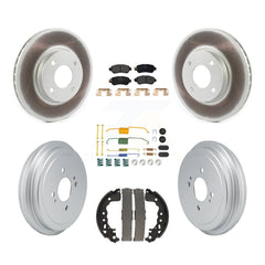 Transit Auto KGF-103069 Disc Brake Kit for 2018-2021 Nissan Kicks, Nissan Versa - Front and Rear