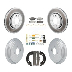 Transit Auto KGF-103070 Disc Brake Kit for 2021 Nissan Kicks - Front and Rear