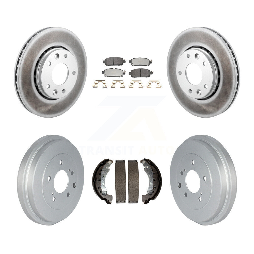 Transit Auto KGF-103072 Disc Brake Kit for 2020-2022 Nissan Sentra - Front and Rear