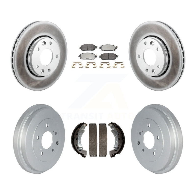 Transit Auto KGF-103072 Disc Brake Kit for 2020-2022 Nissan Sentra - Front and Rear