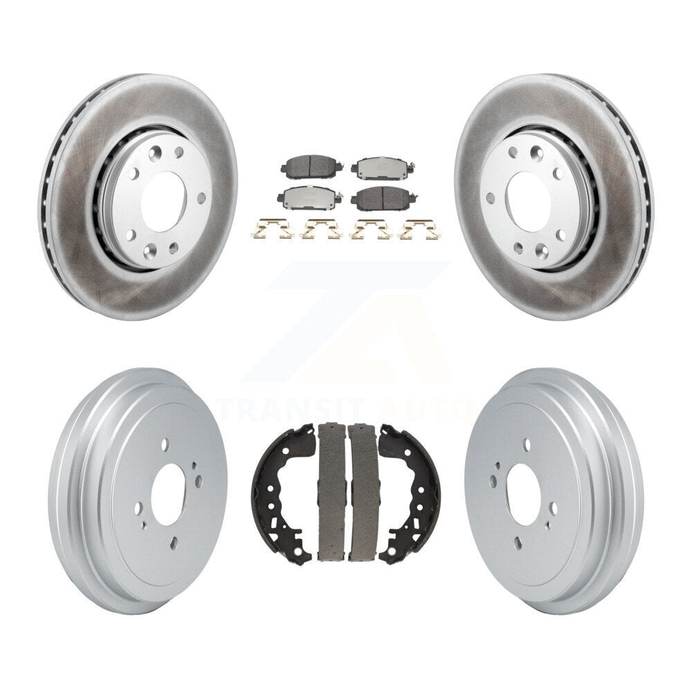 Transit Auto KGF-103073 Disc Brake Kit for 2021 Nissan Kicks - Front and Rear