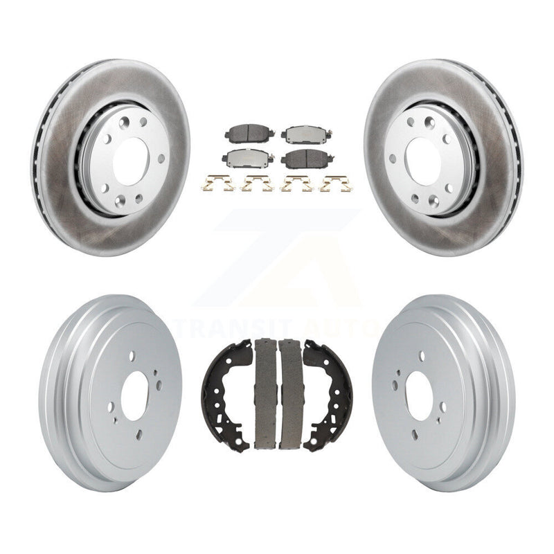 Transit Auto KGF-103073 Disc Brake Kit for 2021 Nissan Kicks - Front and Rear