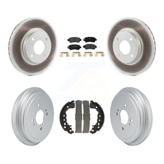 Transit Auto KGF-103075 Disc Brake Kit for 2018-2021 Nissan Kicks, Nissan Versa - Front and Rear