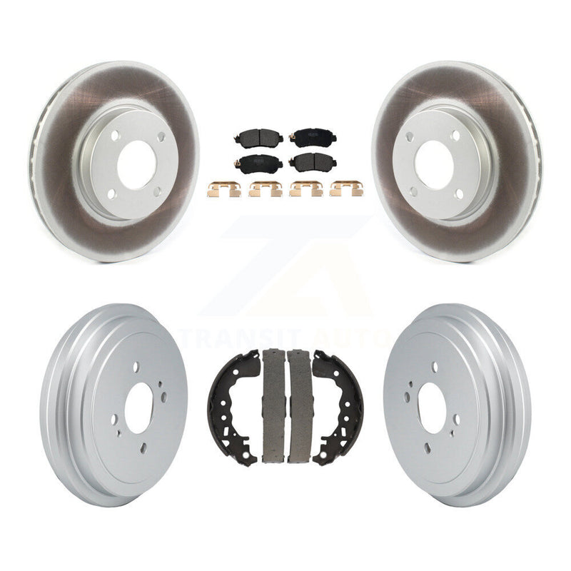 Transit Auto KGF-103075 Disc Brake Kit for 2018-2021 Nissan Kicks, Nissan Versa - Front and Rear