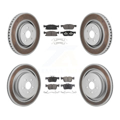 Transit Auto KGF-103083 Disc Brake Kit for 2019 Ford Edge - Front and Rear