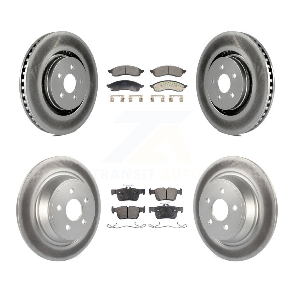 Transit Auto KGF-103085 Disc Brake Kit for 2022-2023 Lincoln Nautilus - Front and Rear