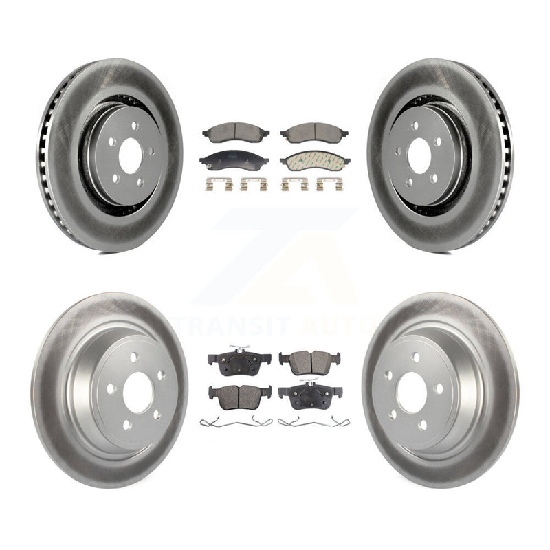 Transit Auto KGF-103085 Disc Brake Kit for 2022-2023 Lincoln Nautilus - Front and Rear