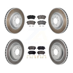 Transit Auto KGF-103087 Disc Brake Kit for 2018-2020 Land Rover Discovery, Land Rover Range Rover - Front and Rear