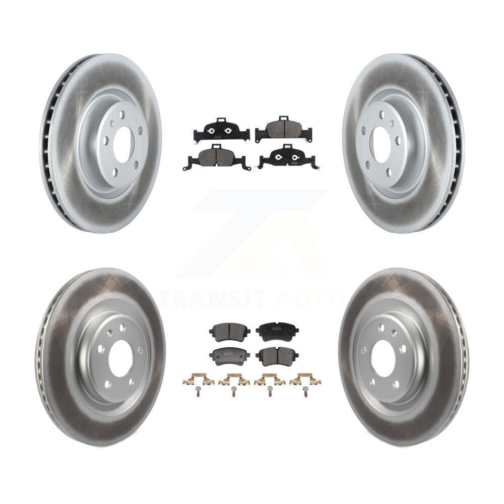 Transit Auto KGF-103089 Disc Brake Kit for 2020-2023 Audi A4 allroad, Audi A5 Quattro, Audi A6 Quattro - Front and Rear