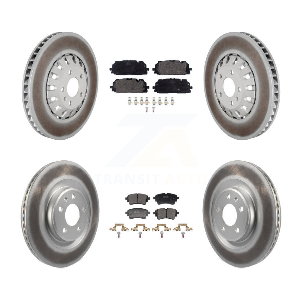 Transit Auto KGF-103090 Disc Brake Kit for 2020-2021 Audi A6 Quattro, Audi A7 Sportback - Front and Rear