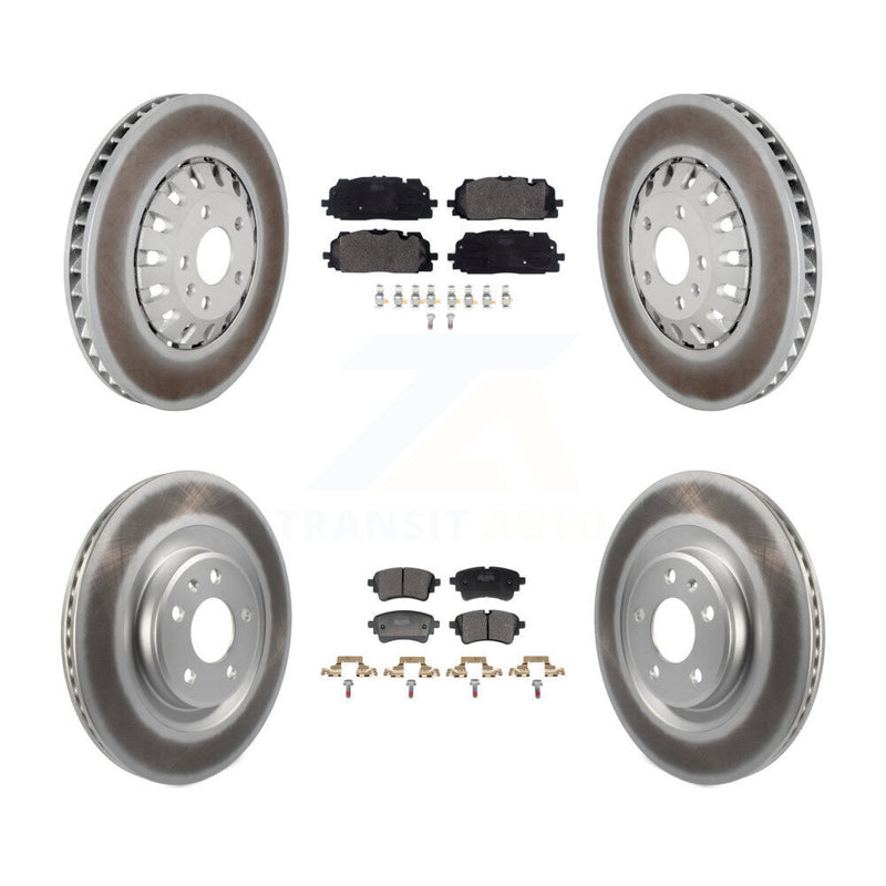 Transit Auto KGF-103090 Disc Brake Kit for 2020-2021 Audi A6 Quattro, Audi A7 Sportback - Front and Rear