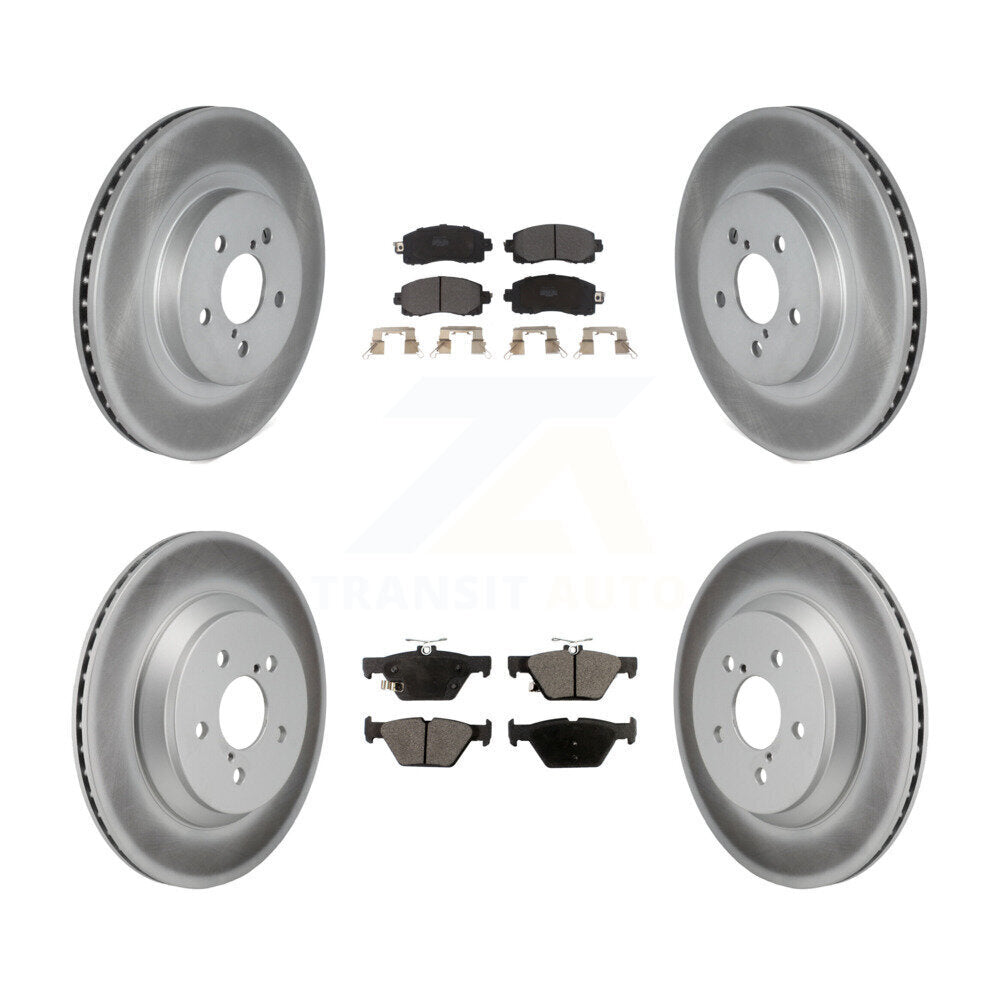 Transit Auto KGF-103094 Disc Brake Kit for 2021-2023 Subaru Crosstrek - Front and Rear