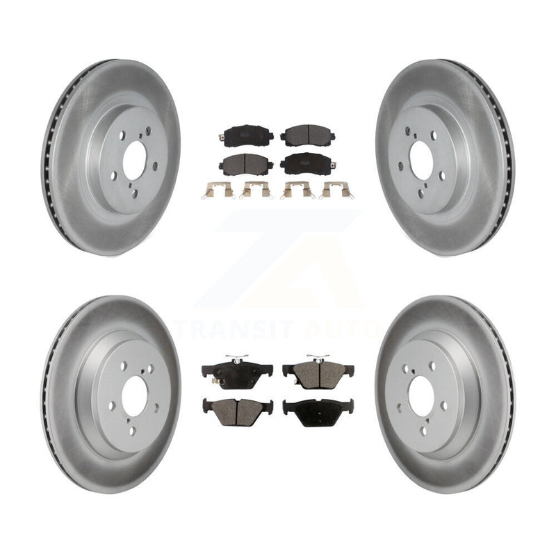 Transit Auto KGF-103094 Disc Brake Kit for 2021-2023 Subaru Crosstrek - Front and Rear