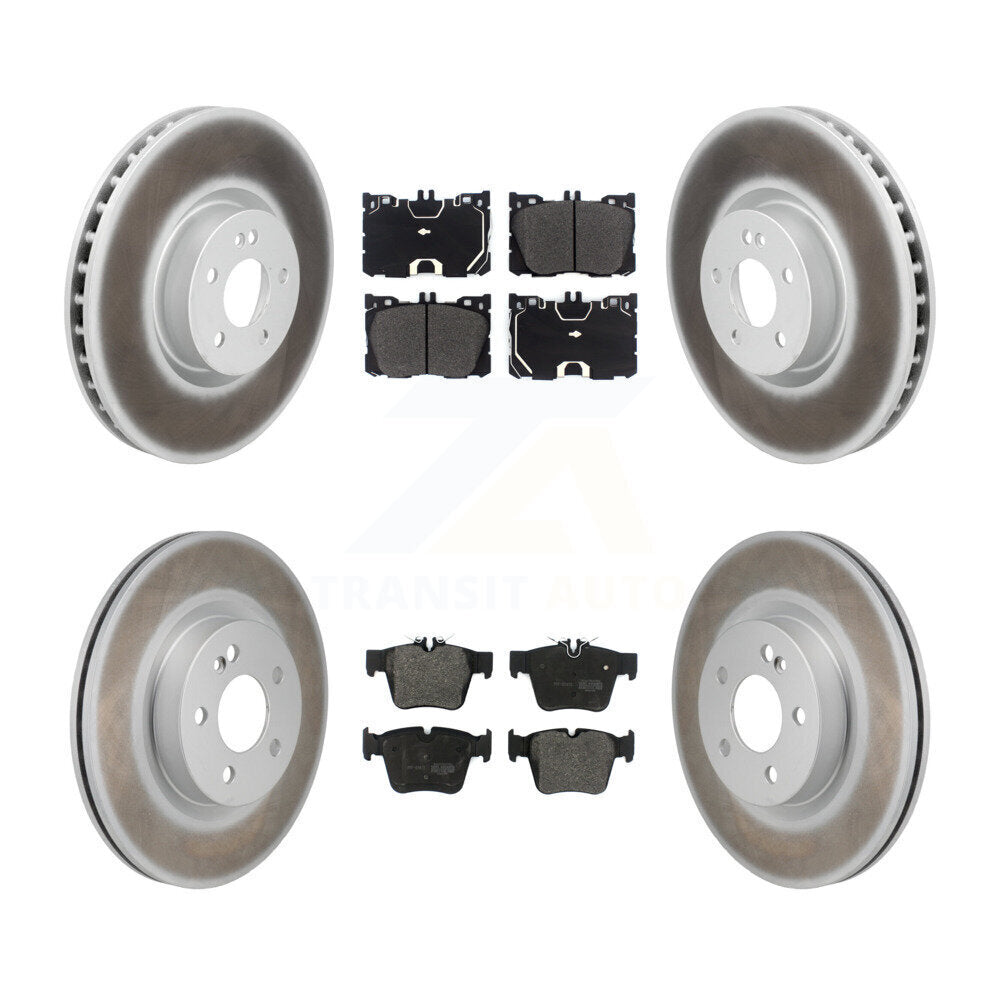 Transit Auto KGF-103099 Disc Brake Kit for 2016-2023 Mercedes-Benz C43 AMG, Mercedes-Benz GLC350e and More - Front and Rear