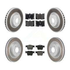 Transit Auto KGF-103099 Disc Brake Kit for 2016-2023 Mercedes-Benz C43 AMG, Mercedes-Benz GLC350e and More - Front and Rear
