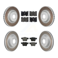 Transit Auto KGF-103100 Disc Brake Kit for 2016-2023 Mercedes-Benz C43 AMG, Mercedes-Benz GLC350e and More - Front and Rear