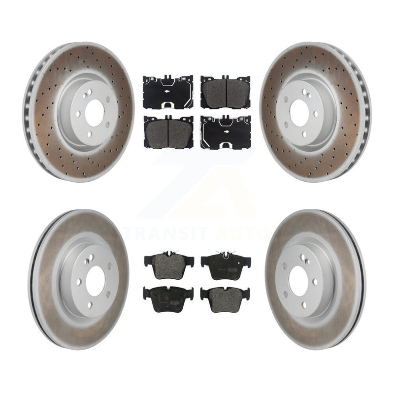 Transit Auto KGF-103100 Disc Brake Kit for 2016-2023 Mercedes-Benz C43 AMG, Mercedes-Benz GLC350e and More - Front and Rear