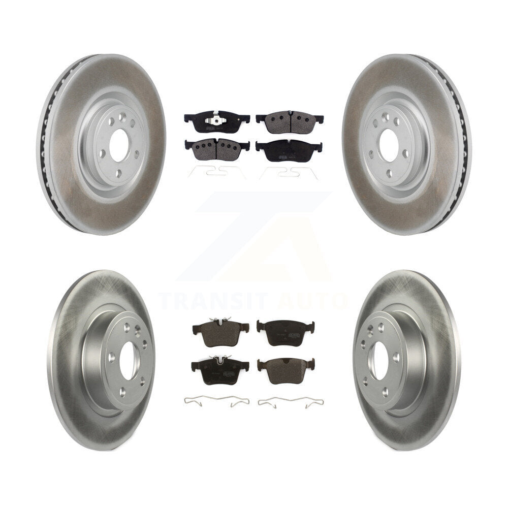 Transit Auto KGF-103104 Disc Brake Kit for 2016-2018 Jaguar E-Pace, Land Rover Discovery Sport - Front and Rear