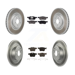 Transit Auto KGF-103104 Disc Brake Kit for 2016-2018 Jaguar E-Pace, Land Rover Discovery Sport - Front and Rear