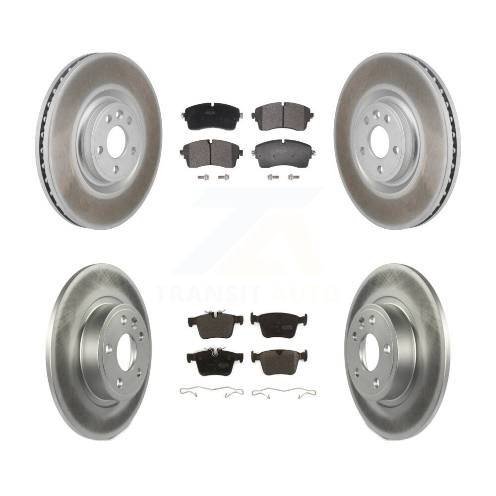 Transit Auto KGF-103105 Disc Brake Kit for 2018-2020 Jaguar E-Pace - Front and Rear