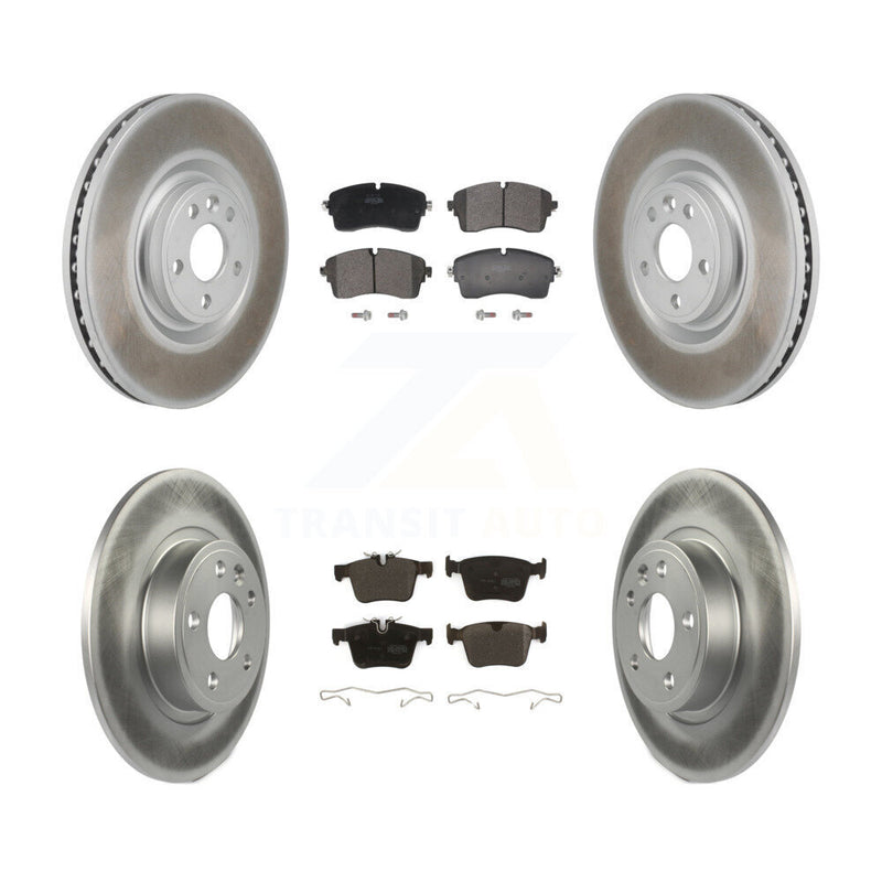 Transit Auto KGF-103105 Disc Brake Kit for 2018-2020 Jaguar E-Pace - Front and Rear