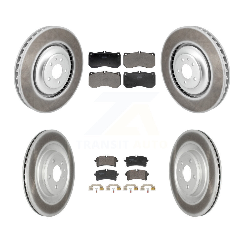 Transit Auto KGF-103106 Disc Brake Kit for 2013-2017 Audi S7, Audi S8 - Front and Rear