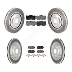 Transit Auto KGF-103106 Disc Brake Kit for 2013-2017 Audi S7, Audi S8 - Front and Rear