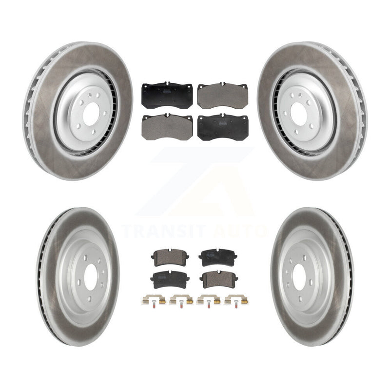 Transit Auto KGF-103106 Disc Brake Kit for 2013-2017 Audi S7, Audi S8 - Front and Rear