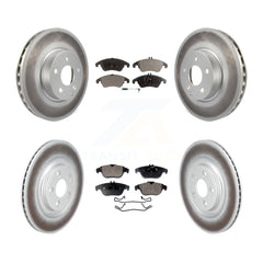 Transit Auto KGF-103107 Disc Brake Kit for 2017 Mercedes-Benz E400 - Front and Rear