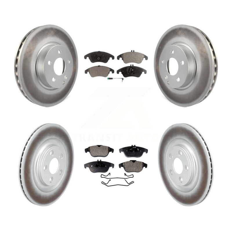 Transit Auto KGF-103107 Disc Brake Kit for 2017 Mercedes-Benz E400 - Front and Rear