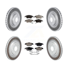 Transit Auto KGF-103108 Disc Brake Kit for 2017 Mercedes-Benz E400 - Front and Rear