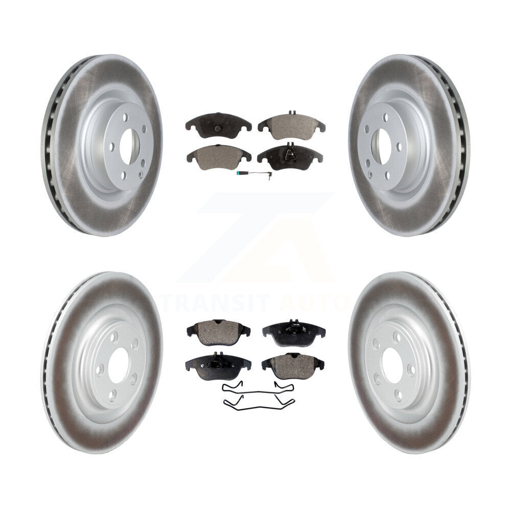 Transit Auto KGF-103109 Disc Brake Kit for 2017 Mercedes-Benz E400 - Front and Rear
