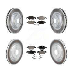 Transit Auto KGF-103109 Disc Brake Kit for 2017 Mercedes-Benz E400 - Front and Rear