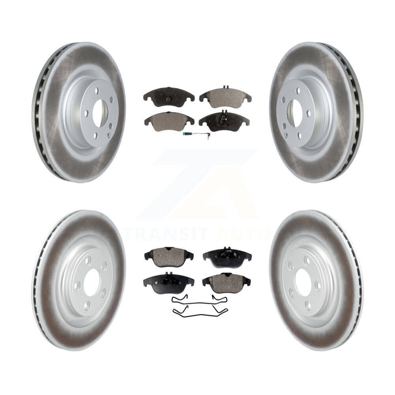 Transit Auto KGF-103109 Disc Brake Kit for 2017 Mercedes-Benz E400 - Front and Rear