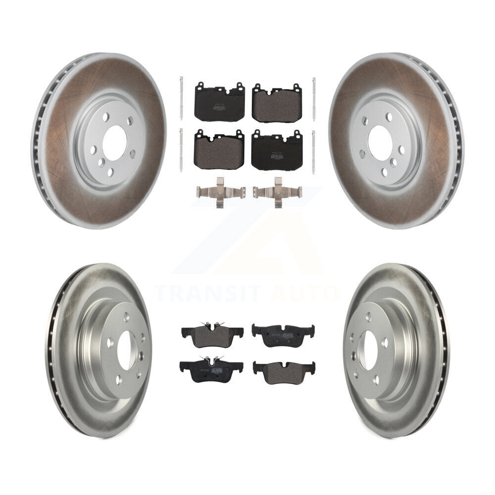Transit Auto KGF-103111 Disc Brake Kit for 2017-2019 Mini Cooper Countryman, Mini Cooper Clubman - Front and Rear